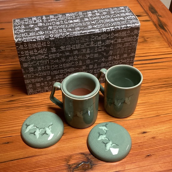 Kitchen Korean Tea Cup Set Brand New In The Box Poshmark